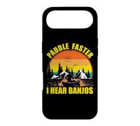 Paddle Faster I Hear Banjo Music - Funny Canoeing Case for iPhone Air