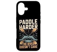 Paddle Harder The River Doesnt Care Kayak Raft Case for iPhone 17