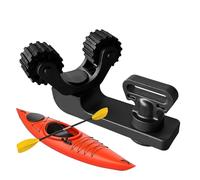 Paddle Holder, Adjustable Shock-Resistant Mount, Portable Canoe Oar Clip