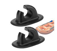 Paddle Holder - Boat Motor Fixing Brackets, Boat Tie Off Patch, 2Pieces Tow Lock Attachments, Stable Tow Lock Support System, Reliable Canoeing Accessory For Inflatable Kayak Speedboat Transport Lake