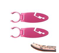 Paddle Holder - Inflatable Canoe Mounting Clamp for Watercraft Equipment | Reinforced Resin Construction with Secure Attachment Design, 2 Piece Bracket Set for Rafting Fishing Activities, 4.4×1.3in