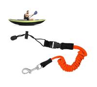 Paddle Leash for Paddle Board Lightweight Carabiner Secure Items Upon Board | Cord Paddling, Canoeing, Boating, Outdoor Water Sports, Carabiner Gear Strap, Lightweight Boat Gear Accessories
