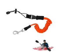 Paddle Leash for Paddle Board Lightweight Carabiner Secure Items Upon Board | Leash for Canoeing Kayaking Fishing Boating Paddle Boarding Sailing Surfing Marine Water Sports Lakes Rivers Oceans