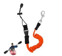 Paddle Leash for Paddle Board Lightweight Carabiner Secure Items Upon Board | Leash for Canoeing Kayaking Fishing Boating Paddle Boarding Sailing Surfing Marine Water Sports Lakes Rivers Oceans