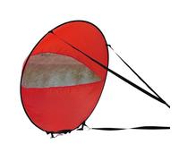 Paddle Sail for Kayak, Paddle Sail - Transparent Window Kayak Sail, Kayak Accessories, Portable Wind Kayak Paddle Board for Yacht