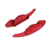 Paddle Shift Booster Knob For Jaguar For F-PACE For F-TYPE 2013 2014 2015 2016 2017 Car Steering Wheel Shifter Extension Shift Paddles Accessories(Red)