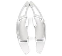 Paddle Shift Extensions Compatible with Subaru for BRZ 2012-2016 Car Steering Wheel Shifter Extend Sticker Shift Paddles(Silver)