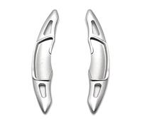 Paddle Shift Extensions Compatible with Subaru for Crosstrek XV 2013-2017 for Legacy 2010-2016 for Impreza WRX 2012 2013 2014-2016 Steering Wheel Shift Paddles Extension(Silver)