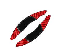 Paddle Shift Extensions Compatible with Subaru for Outback for Legacy 2010-2023 for BRZ 2012-2016 WRX 2015-2021 Steering Wheel Shift Paddles Extension Shifters Stickers(Red)