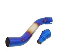 Paddle Shifter Compatible With CB650F For CBR650F 2014-2018 Motorcycle Exhaust Modified Link Pipe For Connect 60mm Muffler Slip On Motorcycle Exhaust Pipe