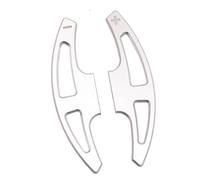 Paddle Shifter Compatible with for X6 M 2010-2014 M6 2009 2010 2011 2012 Metal Alloy Car Steering Wheel Paddle Shifter Extended Paddles Shifters(Silver)