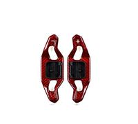 Paddle Shifter Cover Extensions For A3 A4 S4 A5 A6 S6 RS6 C7 C8 A7 S7 RS7 Q2 Q3 Q5 Q7 TT TTRS R8 Carbon Fiber Steering Wheel Paddle Shifter(Red Type B)