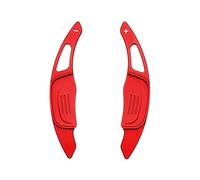 Paddle Shifter Cover Extensions for Golf 7 MK7 GTI R Line Sagitar GLI Lamando GTS GTE Polo Aluminum Alloy Steering Wheel Shift Paddle(Red)