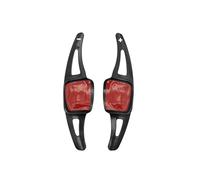 Paddle Shifter Cover Extensions for Golf 8 MK8 B8 Gear Shift Paddle Car Steering Wheel Extension Shifter(Black)
