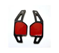 Paddle Shifter Cover Extensions For Seat Leon Cupra 4F 5F MK3 MK4 Ibiza 6F Arona Ateca Leon ST Alhambra Carbon Fiber Print Steering Wheel ABS Paddle Shift(Black)
