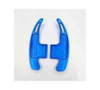 Paddle Shifter Extension For Mustang 2015 2016 2017 2018 2019 2020 Car Steering Wheel Gear Shifters Paddle Aluminum Alloy Extend Cover Trim(Blue)