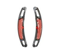 Paddle Shifter Extension For Panamera Cayenne Carrera 991 2016 2017 2018-2022 1 Pair Car Steering Wheel Shift Paddle Shifter Extension(Black)