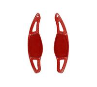 Paddle Shifter Extension For R8 2016-2022/RS Q3 2020-2022/RS Q8 2020-2022 ABS Carbon Fiber Pattern Steering Wheel Paddle Shift(Red)
