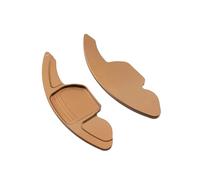 Paddle Shifter Extension For Seat Leon ST 5F FR Cupra Ateca Ibiza 6P Arona Tarraco Alhambra 2016-2024 Car Steering Wheel Extension Shifter Sticker(Bronze-Style 1)