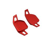 Paddle Shifter Extension For Seat Leon ST 5F FR Cupra Ateca Ibiza 6P Arona Tarraco Alhambra 2016-2024 Car Steering Wheel Extension Shifter Sticker(Red-Style 2)