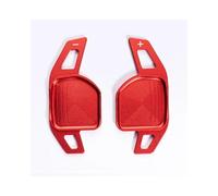Paddle Shifter Extension For Seat Leon ST 5F FR Cupra Ateca Ibiza 6P Arona Tarraco Carbon Fiber Car Steering Wheel Extension Shifter Sticker(Aluminium Red)