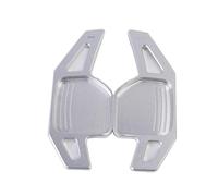 Paddle Shifter Extensions Car Paddle Shifters Compatible With Cupra For Ateca 2018 2019 2020 Aluminum Steering Wheel Paddle Shifter Extension Shift Covers(Silver)