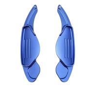 Paddle Shifter Extensions Car Steering Wheel Paddle Shifter Extension Cover Device Trim Shift Compatible With For Range For Rover Sport 2010-2017(Blue)