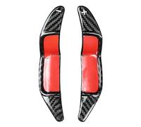 Paddle Shifter Extensions Cover Compatible With BMW For Mini Coupe R58 2012-2015 For Roadster R59 2013 2014 2015 Car Steering Wheel Shift Paddles Extension Shifters Stickers(Black 1)