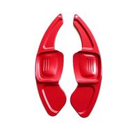 Paddle Shifter Extensions Shift Paddle Compatible With VW For Golf 7 For Passat B8 For Tiguan Aluminum Car Steering Wheel Paddles Shifter Extension Covers(Red)