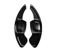 Paddle Shifter Extensions Shift Paddle Compatible With VW For Golf 7 For Passat B8 For Tiguan Aluminum Car Steering Wheel Paddles Shifter Extension Covers(Black)