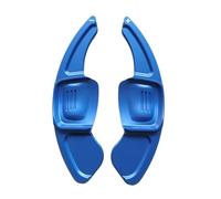 Paddle Shifter Extensions Shift Paddle Compatible With VW For Golf 7 For Passat B8 For Tiguan Aluminum Car Steering Wheel Paddles Shifter Extension Covers(Blue)