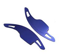 Paddle Shifter Replacement for Chevrolet for Camaro MK6 ZL1 LT1 for Chevy RS SS 2016 2017 2018 Car Steering Wheel Shift Paddles Extension Shifters Stickers(Silver)(Blue)