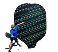 Paddle Sleeve - Diving Fabric, 21.5 x 30.5 cm Paddle Cover Wear-Resistant Protection Case - Shock-Absorbing Scratch Prevention, Sports Racket Storage Bag for Tennis, Table Tennis, Badminton, Training