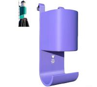Paddle Tennis Bottle Holder Precision 3D Printed Towel Stand for PLA Gear Organizer Wall Mounted Storage Solution Pink 9.2x8.8x20cm(Purple)