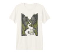 Paddle Your Own Canoe Retro Outdoor Premium T-Shirt
