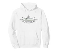 Paddle Your Own Canoe Retro Outdoor Pullover Hoodie
