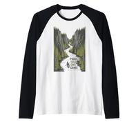 Paddle Your Own Canoe Retro Outdoor Raglan Baseball Tee