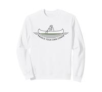 Paddle Your Own Canoe Retro Outdoor Sweatshirt