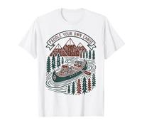 Paddle Your Own Canoe Retro Outdoor T-Shirt