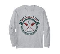 Paddle Your Own Canoe Retro Outdoors Long Sleeve T-Shirt