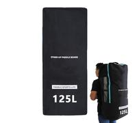 Paddleboard Backpack - 125L Storage , Adjustable Carry Backpack, Durable, Water- , Fabric Padded Straps for Home, Storage, Travel, Transport and Water