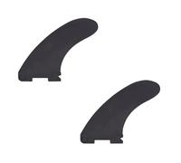 Paddleboard Fin Replacement Inflatable SUP Stand Up Paddle Board Accessory Quick Lock Fins - Choose From Center Fin/Side(Black side fin)