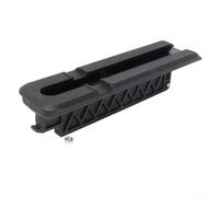 Paddleboard Quick Release Press Type Fin Adapter Water Distribution Tail Rudder Converter Black 166Mm for Water Sports
