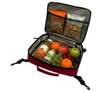 Paddleboard Storage Bag 10 Litre Insulated Tear-Resistant , red | Paddle sports organiser bag for travel, air travel, holidays, river rafting equipment and equipment
