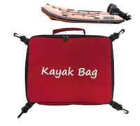 Paddleboard Storage Bag 10L Portable Insulated , red, See | Deck storage bag for kayaks, canoes, boats, surfing, travel as well as flight and holiday trips