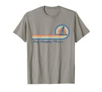 Paddleboard SUP Girl My Happy Place Stand Up Paddle Board T-Shirt
