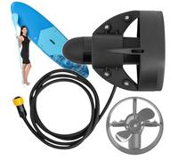 Paddleboard SUP Thruster - Forward Propulsion Fins - Beginner Friendly - Provides Stability, Electric Surfboard Thruster for 9-Inch Slide-In Fin Boxes, 3-5 km/h, 90-Minute Runtime 288W