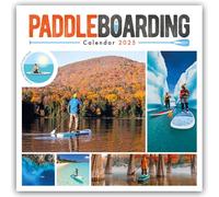 Paddleboarding Square Wall Sunday Start Calendar 2025 9781529844177 | Brand New