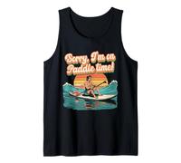 Paddleboarding I'm On Paddle Time Tank Top