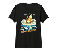 Paddleboarding Lifes Better On A Board Premium T-Shirt